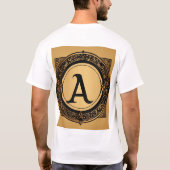 Retro en T-Shirt Design (Achterkant)