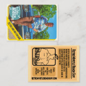 Retro en zijn Corvair! Contactkaartje (Voorkant / Achterkant)