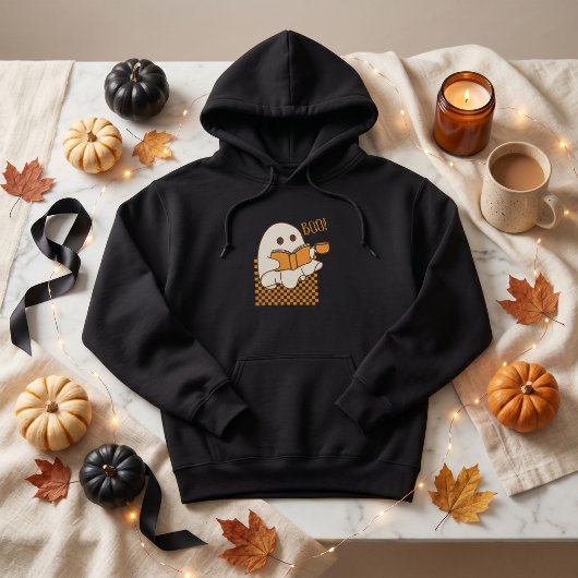 Retro enge cute geest Halloween Hoodie