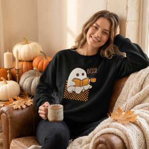 Retro enge cute geest Halloween Trui