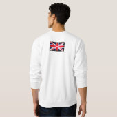 Retro England Flag/Union Jack Trui (Achterkant volledig)