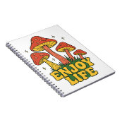 Retro Enjoy Life Journal Notitieboek (Rechterzijde)