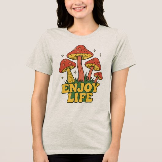 Retro Enjoy Life Sweatshirt (Voorkant)