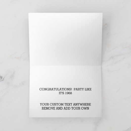 RETRO ENKEL GEHUWDE GRAPPIGE ENKEL VROLIJKER FAB KAART (Binnen)