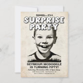 Retro Enterprise Party - Uitnodiging (Voorkant)