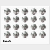 Retro Envelop Seal Disco Ball Stickers (Vel)
