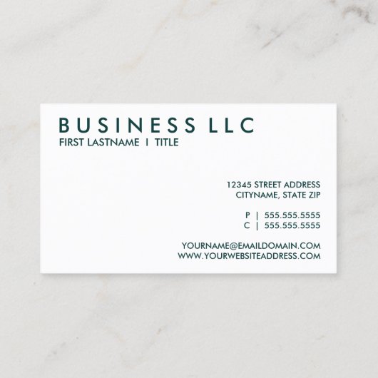 REtro EPIDEMIOLOGIST Visitekaartje (Achterkant)