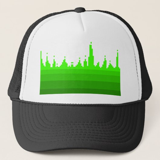 Retro Equalizer Trucker Pet (Voorkant)
