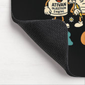 Retro Er Crew Emergency Room Funny Er Ed Nurse Tec Muismat (Hoek)