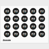 Retro Er Crew Spoedeisende Hulp Grappig Er Ed Verp Ronde Sticker (Vel)