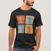 Retro Espresso Maker gift T-shirt (Voorkant)