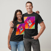 Retro esthetisch Koi Fish T-shirt (Unisex)