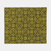 Retro  esthetische achtergrond design 80, 90 fleece deken (Voorkant (Horizontaal))