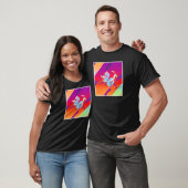 Retro esthetische afschermingen t-shirt (Unisex)