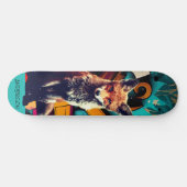 Retro esthetische gepersonaliseerde FOX Persoonlijk Skateboard (Horizontaal)