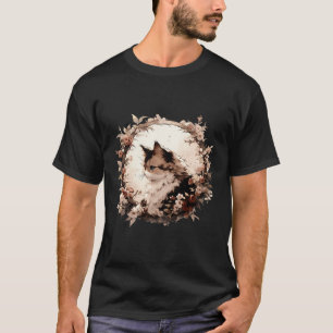 Retro esthetische Japanse Neko Design Nostalgische T-shirt