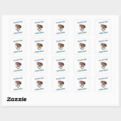 Retro Esthetische Koffie Sticker – Grappige Beslis (Vel)