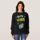Retro esthetische partij jaren '90 Vibe Nostalgisc Trui (Voorkant volledig)