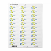 Retro Etiket (Full Sheet)