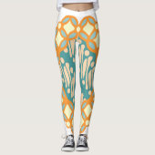 Retro Etnische Klassieke Java  Leggings (Voorkant)