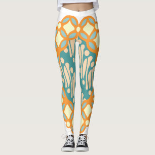 Retro Etnische Klassieke Java Leggings