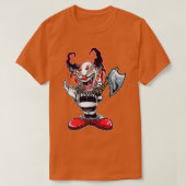 Retro Evil Clown 1 T-shirt (Design voorkant)