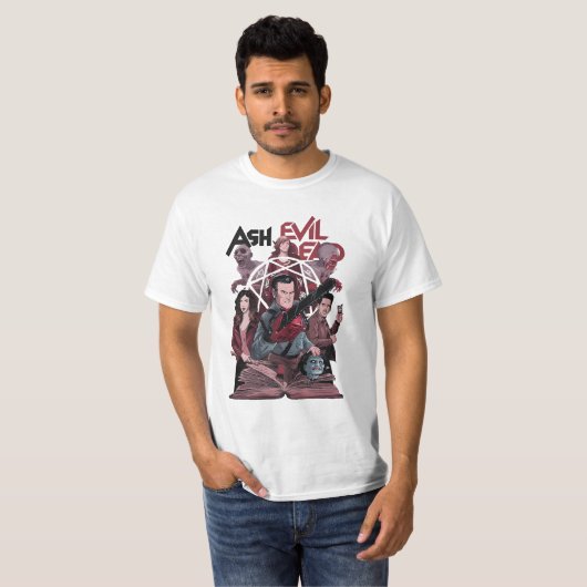 Retro Evil Dead T-shirt (Voorkant volledig)