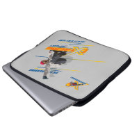 Retro Extreme Sport Skateboard | 15" Laptophoes