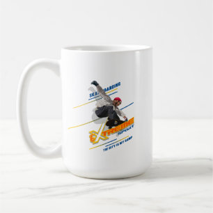 Retro Extreme Sport Skateboarder #15 Klassieke M Koffiemok