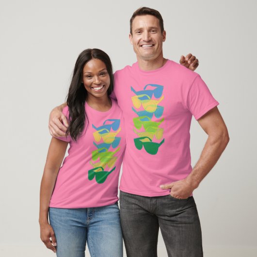 Retro_Eye_Draag_2 T-shirt (Unisex)