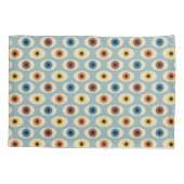 Retro Eye Patroon Kussensloop (Achterkant)