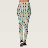 Retro Eye Patroon Leggings (Achterkant)