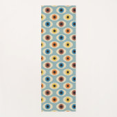Retro Eye Patroon Yogamat (Voorkant)