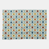 Retro Eye Pattern Canvas tas Theedoek (Horizontaal)
