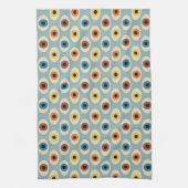 Retro Eye Pattern Canvas tas Theedoek (Verticaal)