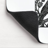 Retro F Caw F Crow Funny Saying Meme Design Muismat (Hoek)