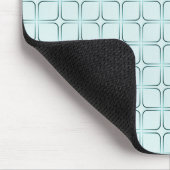 Retro Fab Mousepad, Blauwgroen Muismat (Hoek)