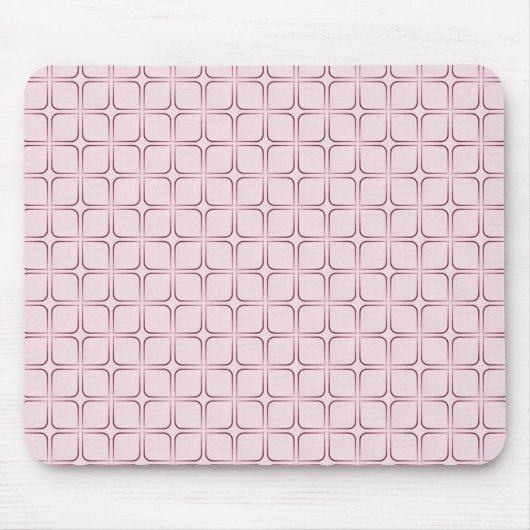 Retro Fab Mousepad, Lavender Muismat (Voorkant)