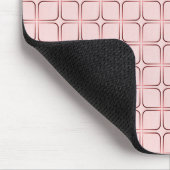 Retro Fab Mousepad, Roze Muismat (Hoek)