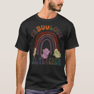Retro FABOOLOUS ESL TEACHER Costuum Dit is mijn Sc T-shirt