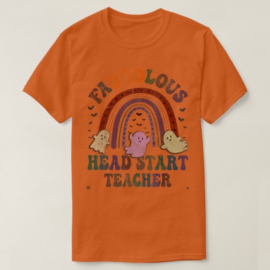 Retro FABOOLOUS HEAD START-TEACHERkostuum Dit is T-shirt (Design voorkant)