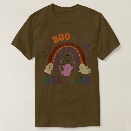 Retro FABOOLOUS LIBRARIAN Costume Dit is mijn eng T-shirt (Design voorkant)