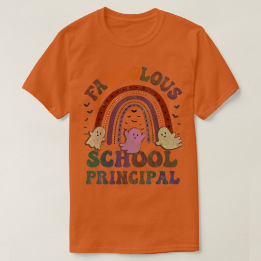 Retro Faboolous SCHOOL PRINCIPE Costume Dit is M T-shirt (Design voorkant)