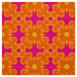 Retro Fabric-patroon Stof