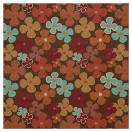 Retro Fabric-patroon Stof