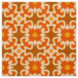 Retro Fabric-patroon Stof