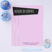 Retro-Fabulous 2-zijdig Briefhoofd Flyer (Enkel)