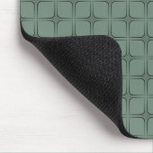 Retro Fabulous Mousepad, Donkere Sage Muismat (Hoek)