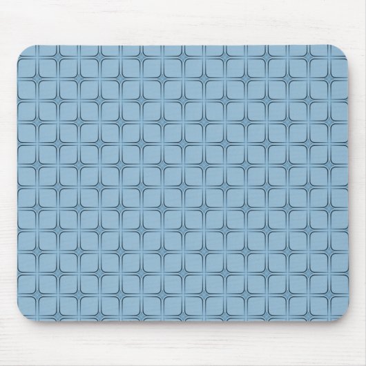 Retro Fabulous Mousepad, Light Blue Muismat (Voorkant)