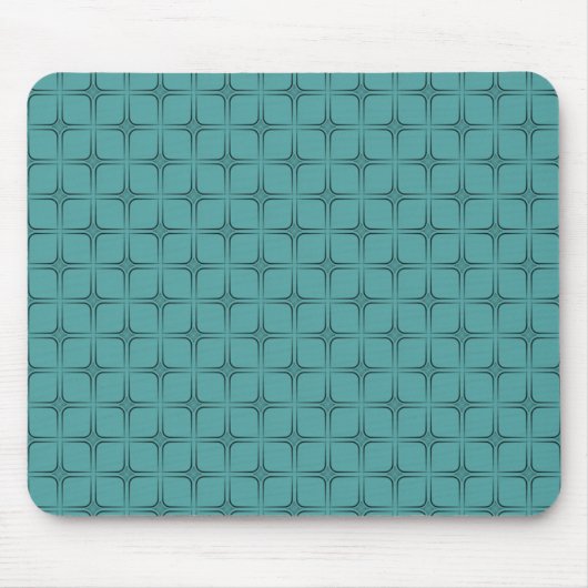 Retro Fabulous Mousepad, Turquoise Muismat (Voorkant)